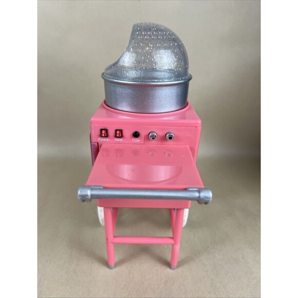 Battat Glitter Girls Cotton Candy Machine Stand & Donut Delivery‎ Scooter Work - Picture 5 of 16